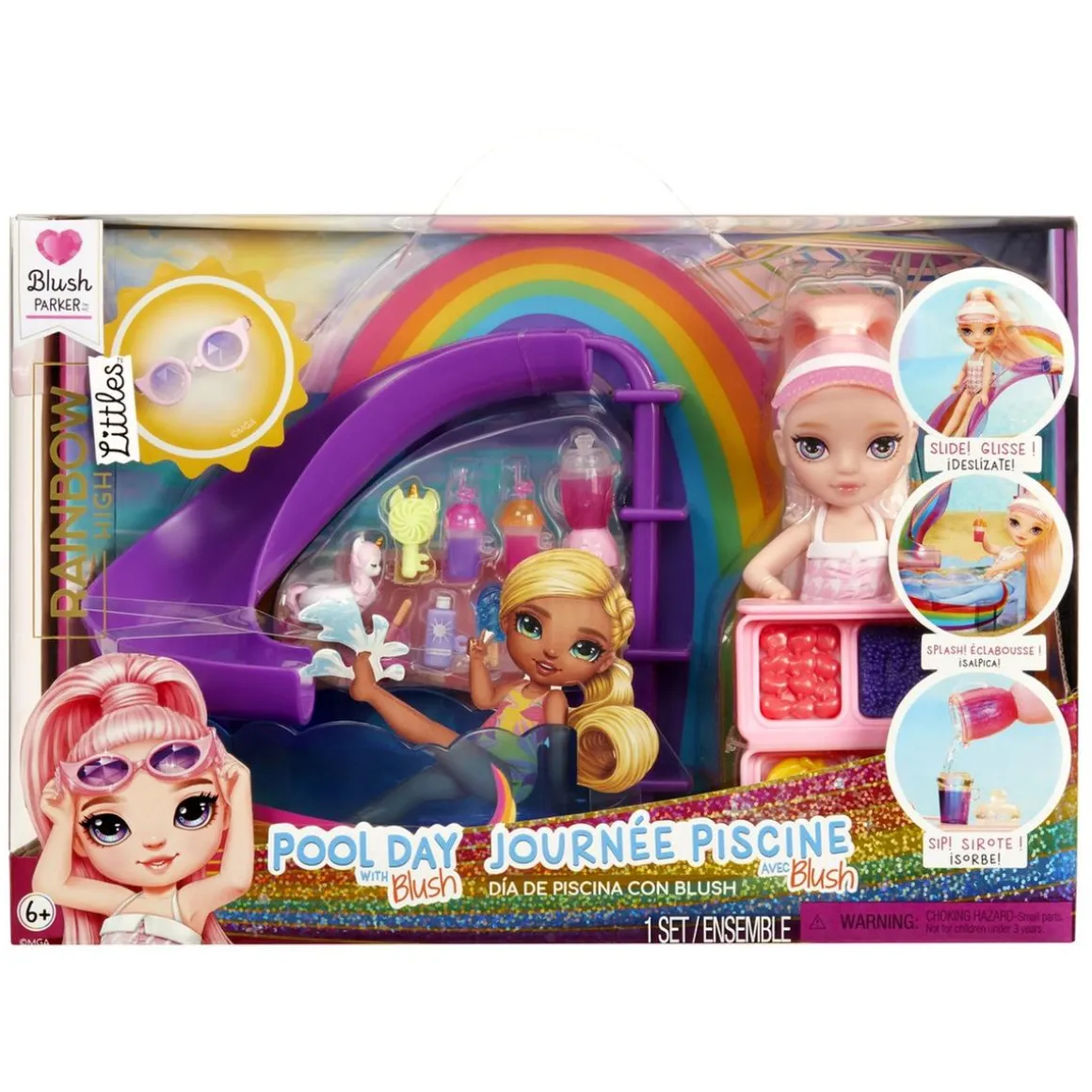 Rainbow High Littles - Pool Day Blush