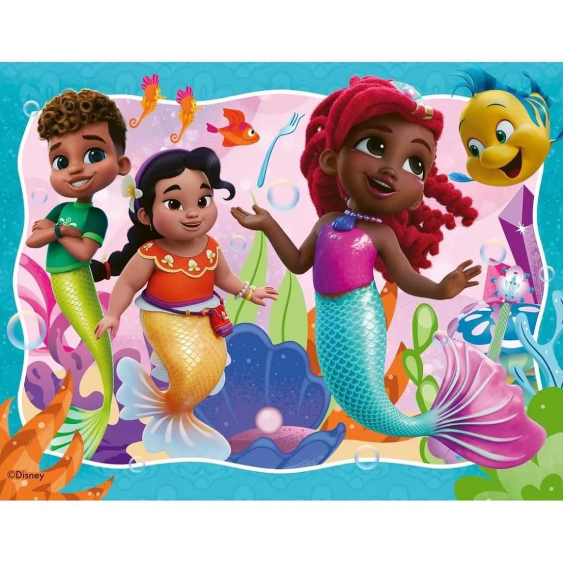 Ravensburger - Ariel La Sirenita Puzzle 4 in a box
