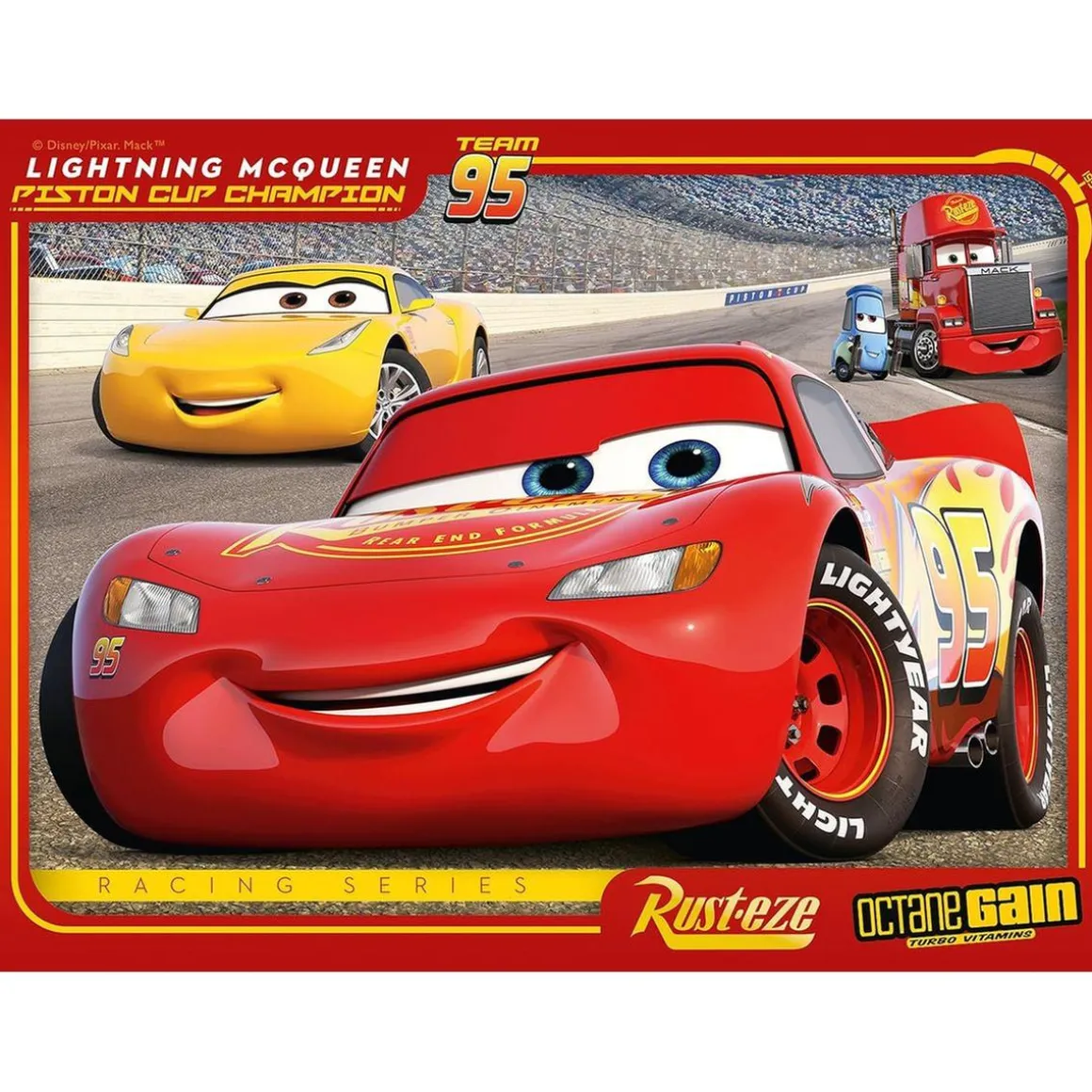 Ravensburger - Cars - Puzzle 4 in a box