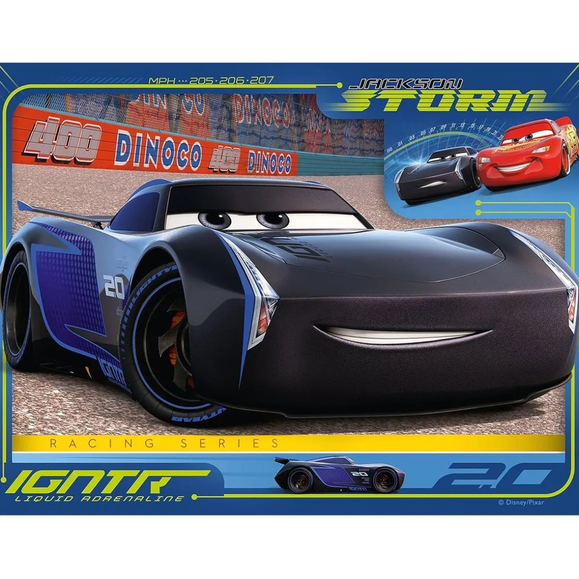 Ravensburger - Cars - Puzzle 4 in a box