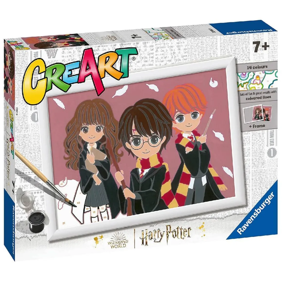 Ravensburger - Harry Potter - El trío mágico CreArt
