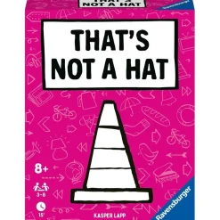 Ravensburger - Juego de cartas familiar That's not a hat: Versión Española ㅤ