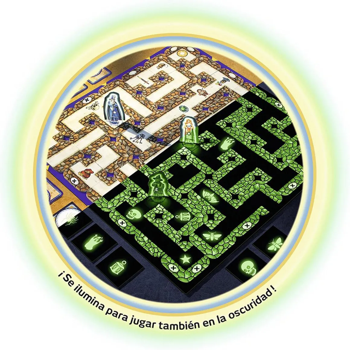 Ravensburger - Laberinto Family Glow in the Dark