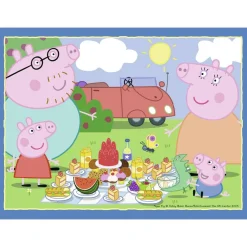 Ravensburger - Peppa Pig - Pack 4 puzzles