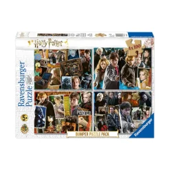 Ravensburger - Puzzle 4 en 1 Harry Potter