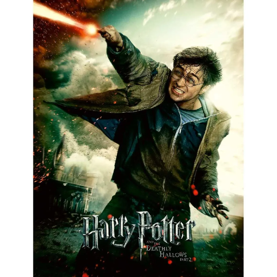 Ravensburger - Puzzle 100 piezas XXL Harry Potter y las reliquias de la muerte parte 2