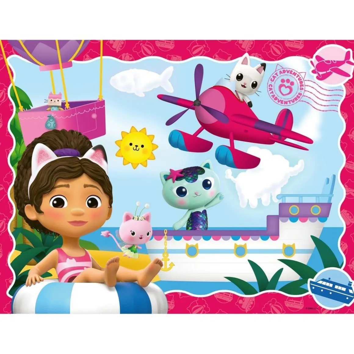 Ravensburger - Puzzle 100 piezas XXL Gabby's Dollhouse