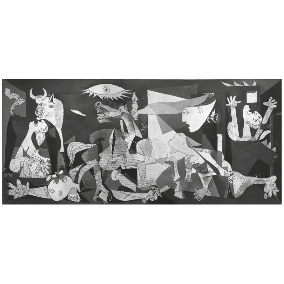 Ravensburger - Puzzle 2000 piezas Panorama Guernica