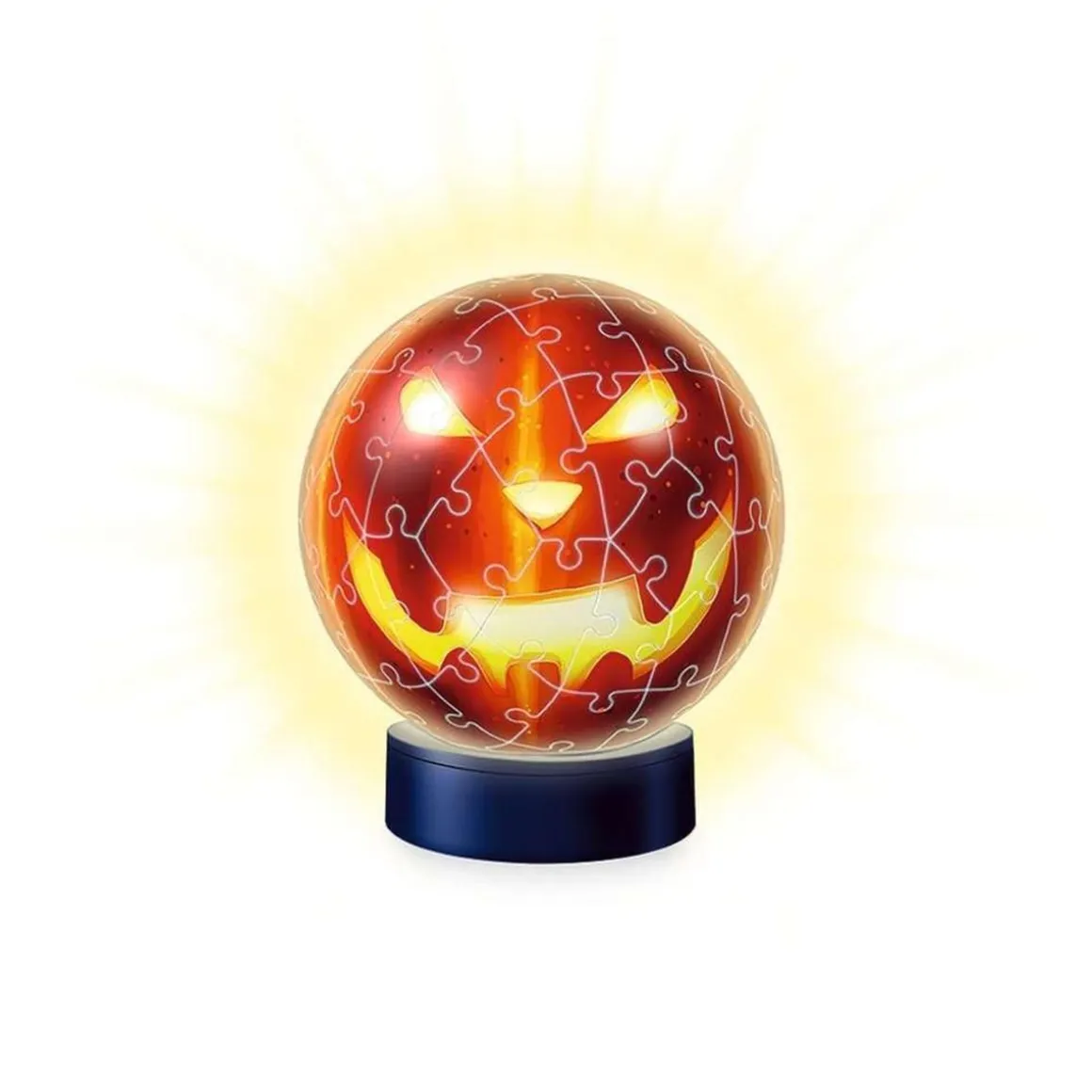 Ravensburger - Puzzle 3D lámpara calabaza Halloween