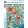 Ravensburger - Puzzle mapa de Italia dulce 1000 piezas ㅤ