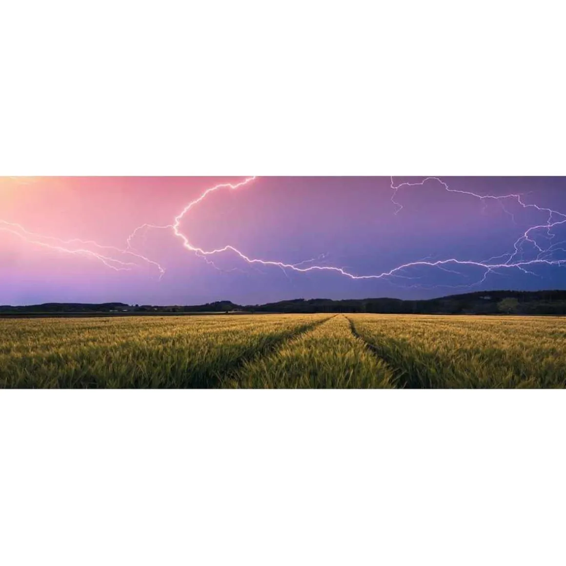 Ravensburger - Puzzle panorama paisaje tormenta veraniega, 500 piezas ㅤ