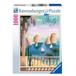 Ravensburger - Puzzle para Adultos Saludos desde Capri 1000 Piezas ㅤ