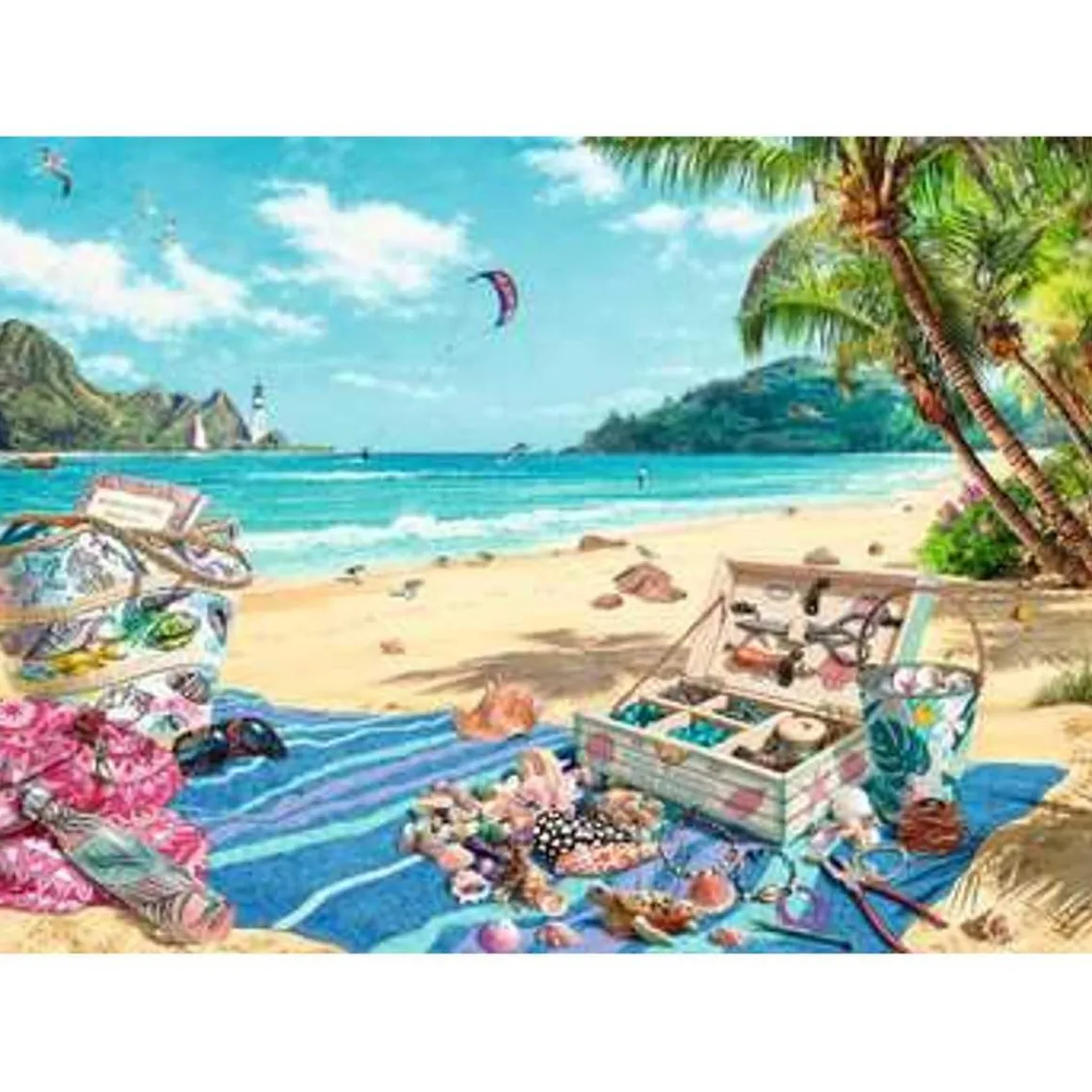 Ravensburger - Rompecabezas de colección de conchas, 1000 piezas, flora y fauna ㅤ