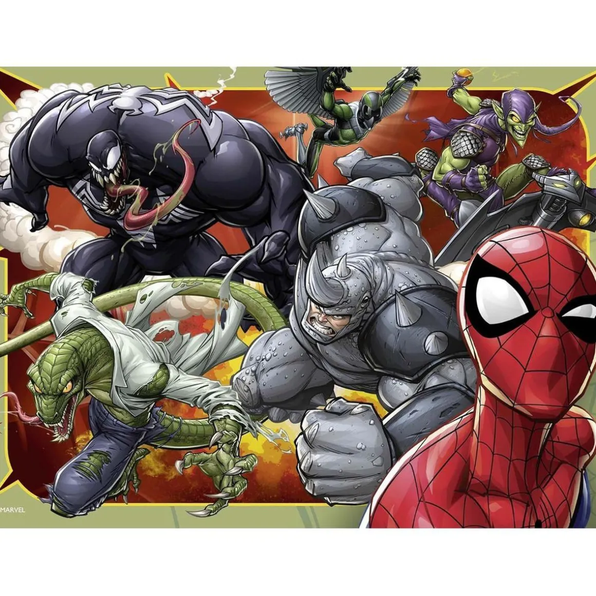 Ravensburger - Spider-man - Puzzle 4 in a Box