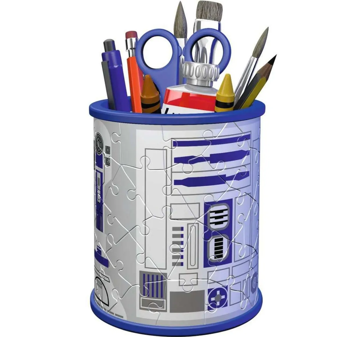 Ravensburger - Star Wars - Puzzle 3D Portalápices Star Wars, 57 piezas ㅤ
