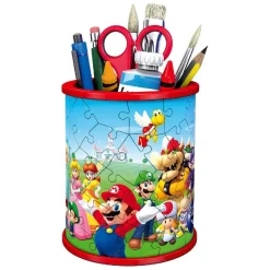 Ravensburger - Super Mario - Puzzle Portalápices 3D