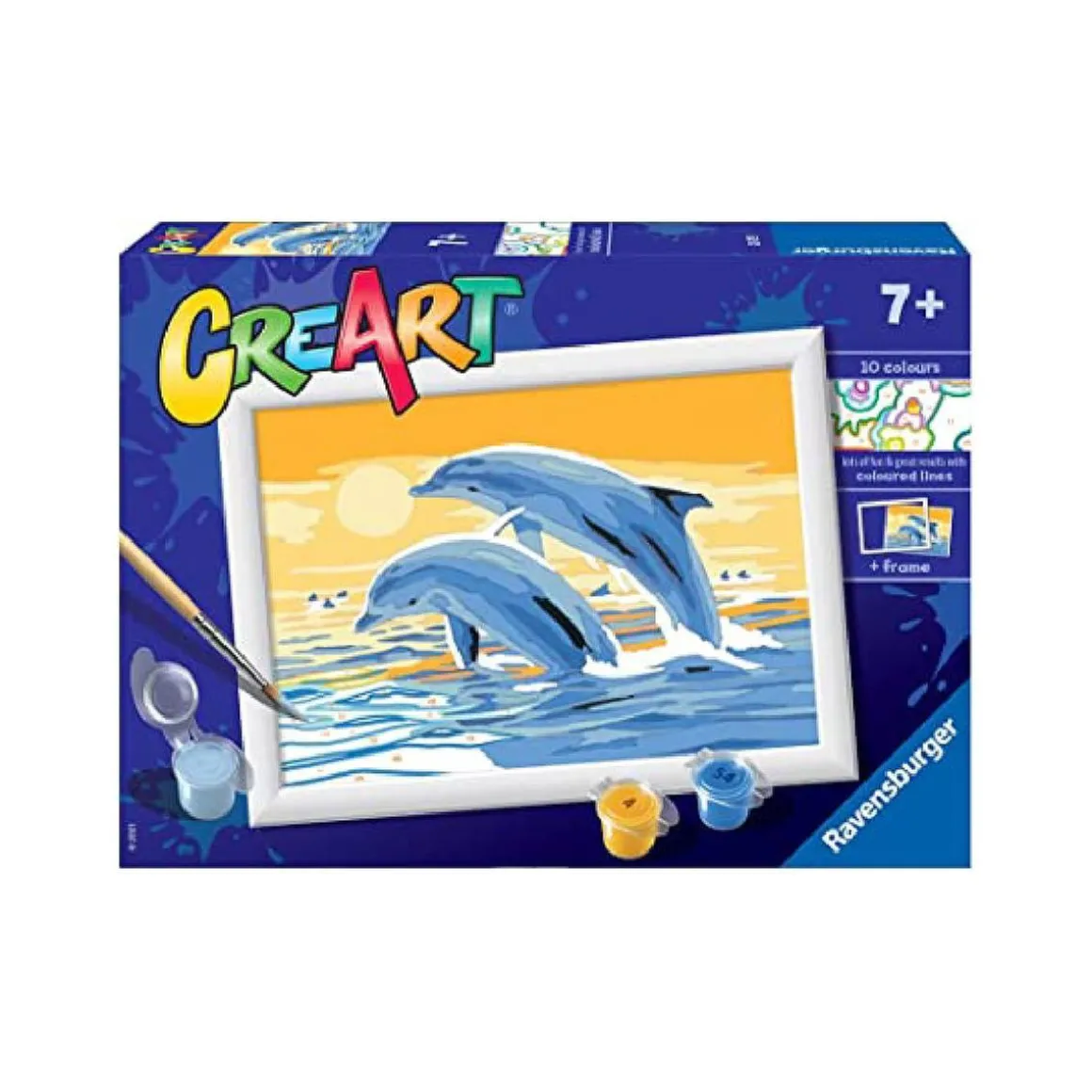 Ravensburger - Delfines amigos CreArt