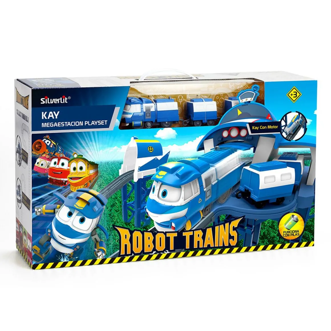 Robot Trains - Megaplayset Estación de Kay