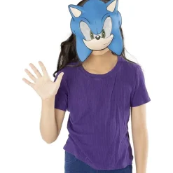Rubie's - Máscara Sonic para disfraz XS ㅤ