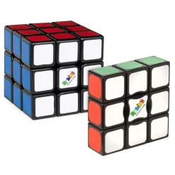 Rubik's - Cubo Antiestrés De 3x3 Y 3x3x1 ㅤ