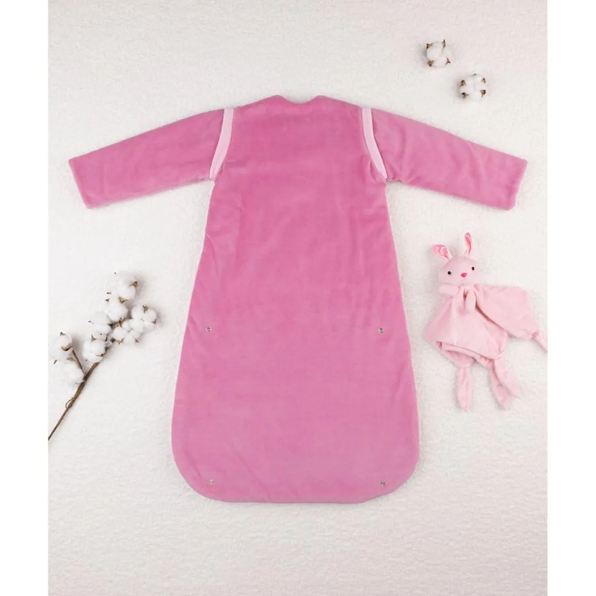 Saco de dormir con mangas bebé niña rosa TOG 3,5