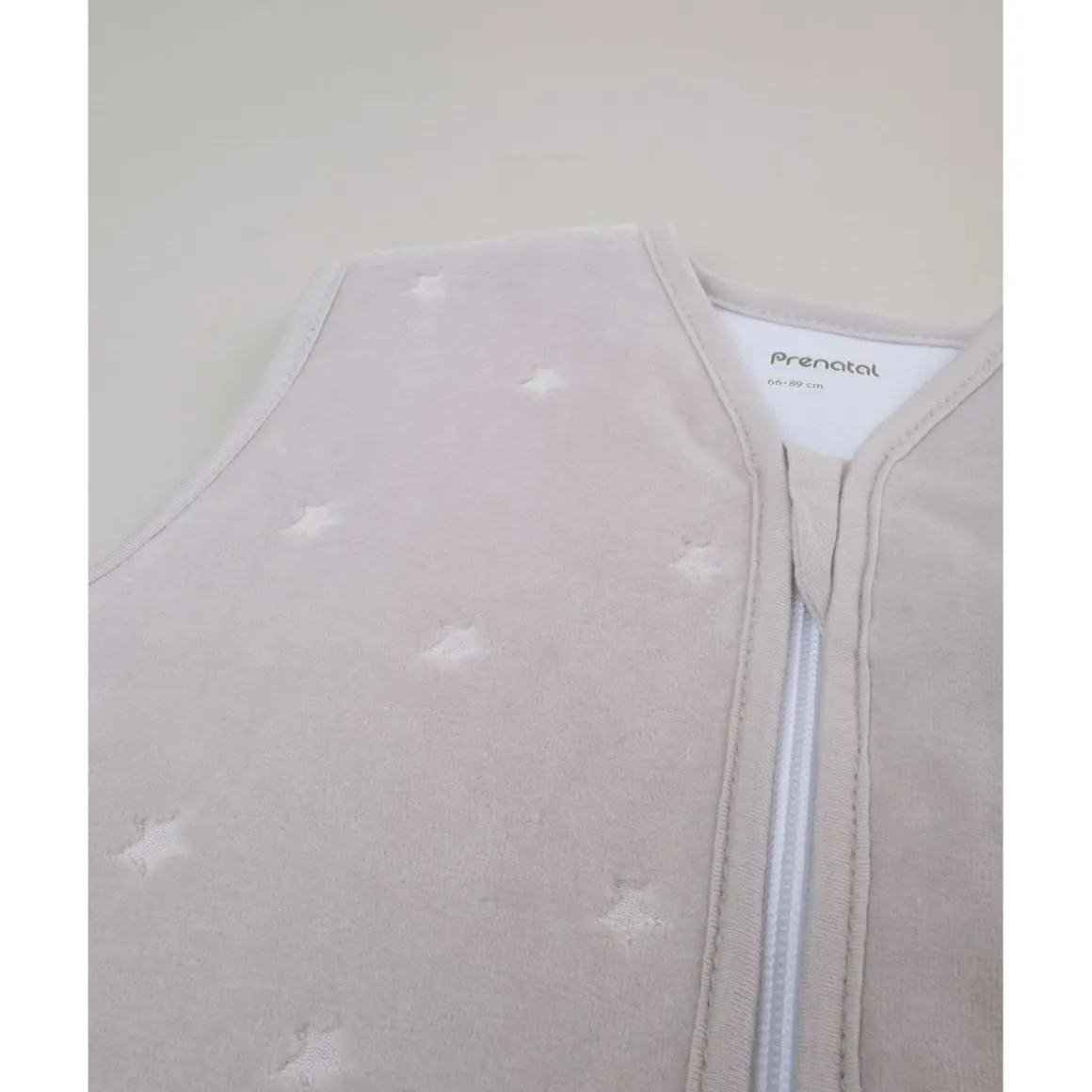 Saco de dormir en felpa gris con estrellas - TOG 3