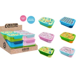 Sandwichera infantil con válvula 17,5 x 13 cm (varios modelos)