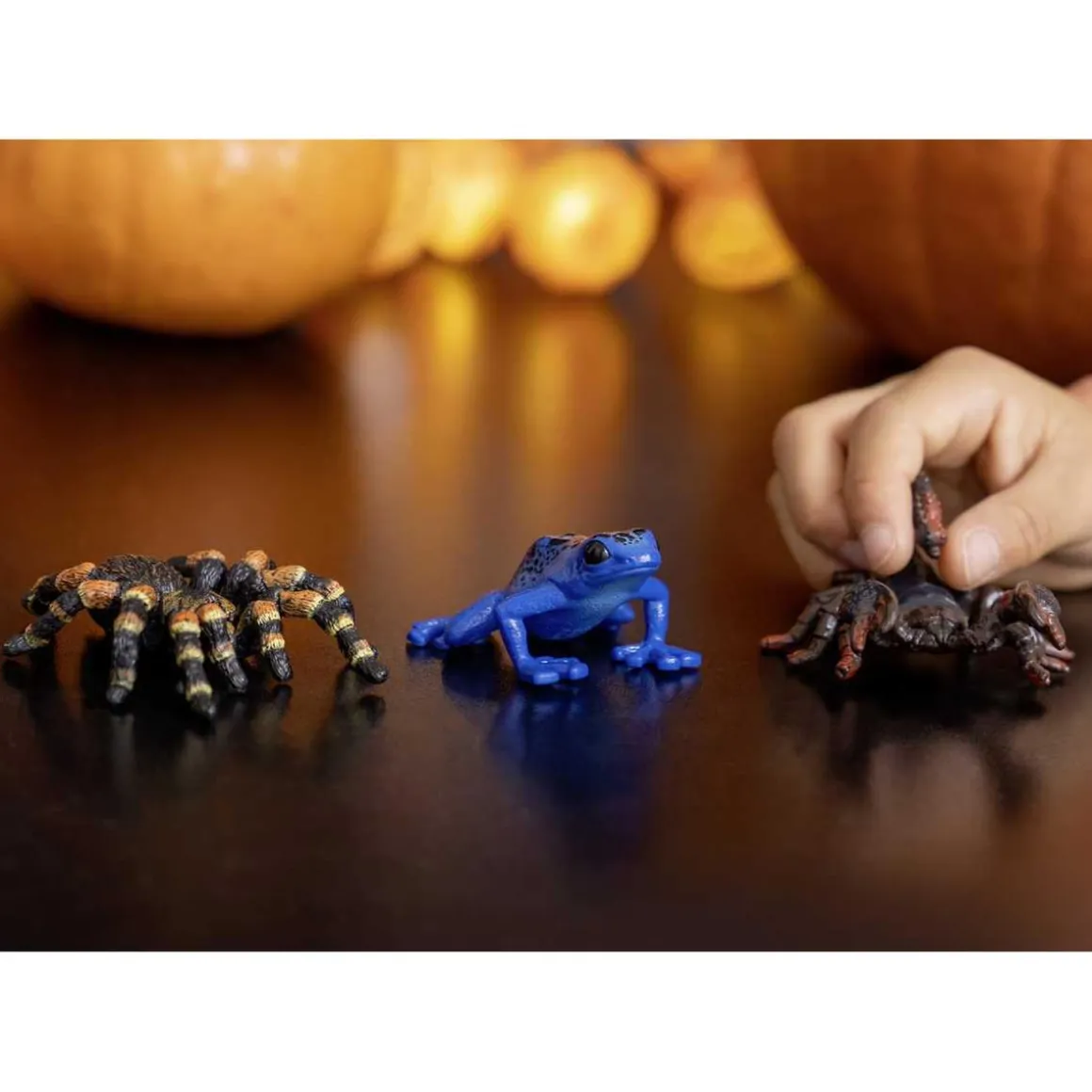 Schleich - Figura de juguete rana flecha azul vida salvaje ㅤ