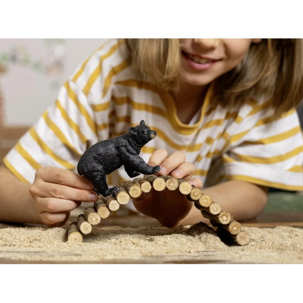 Schleich - Oso negro Vida Salvaje ㅤ