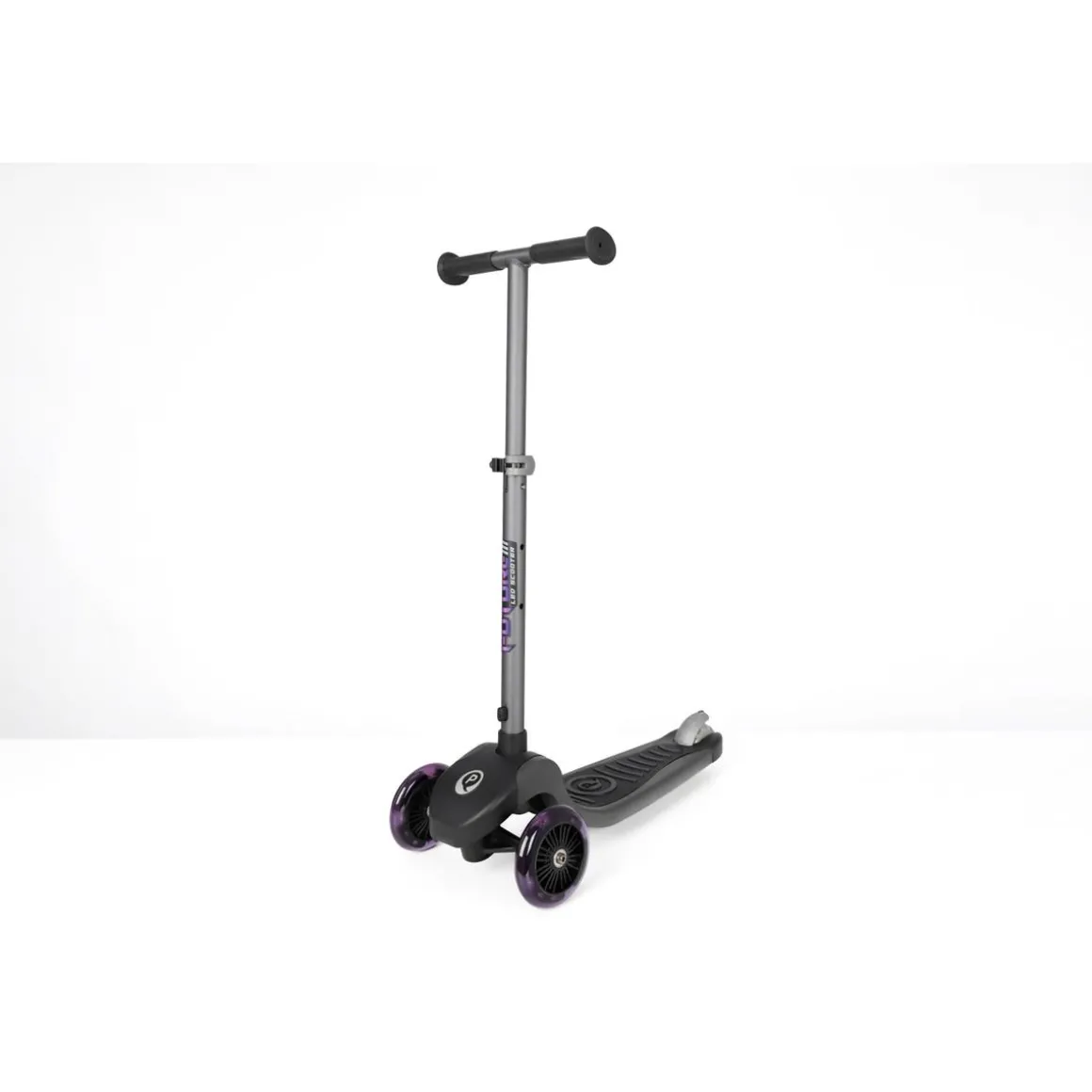 Scooter Qplay Eco Future con luces Morado