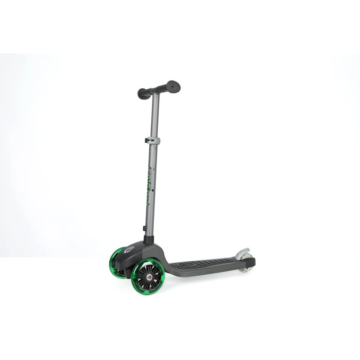 Scooter Qplay Eco Future con luces Verde