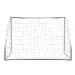 Set 2 porterías pvc blancas