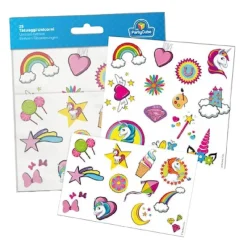 Set 25 tatuajes de Unicornio y fantasía