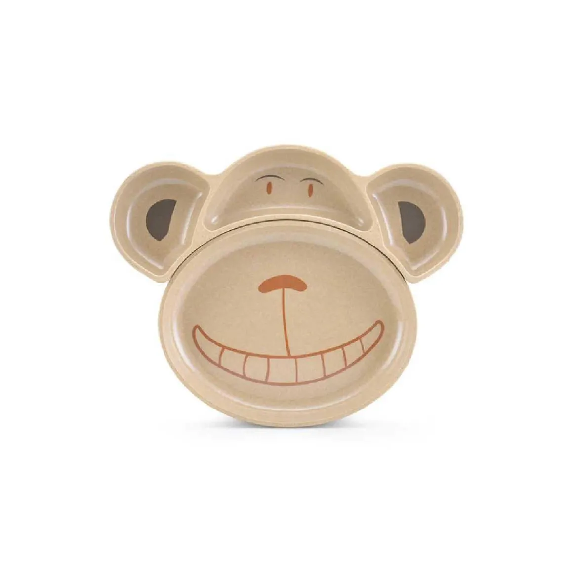 Set de 2 platos ecológicos monito