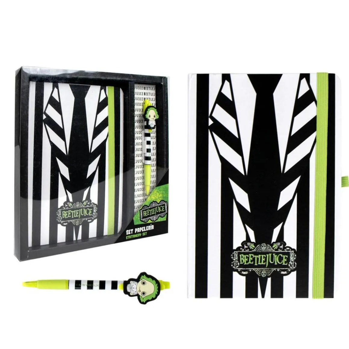 Set de papelería Beetlejuice