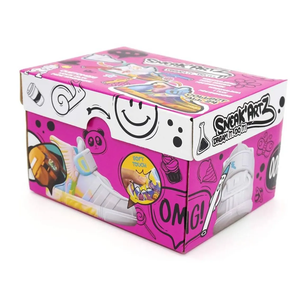 Set Sneak'Artz - 1 Mini zapatilla y accesorios decorar (varios modelos)