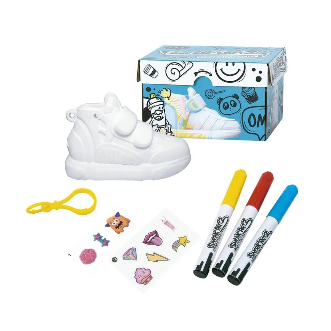 Set Sneak'Artz - 1 Mini zapatilla y accesorios decorar (varios modelos)