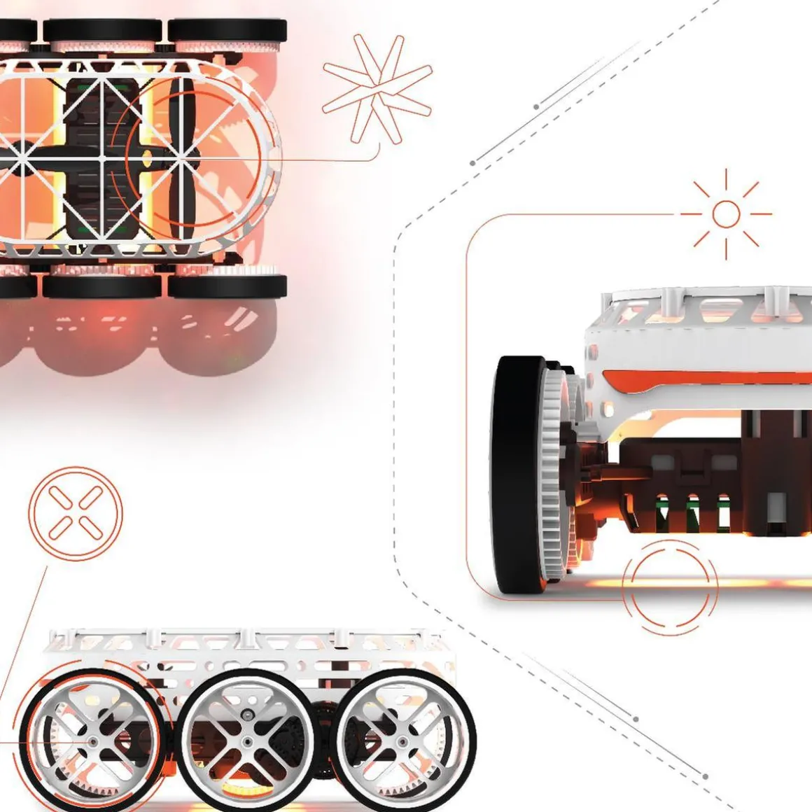 Sharper Image - R/C Gravity Rover