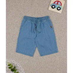 Short bimbo vaquero claro