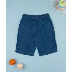 Short niña denim oscuro