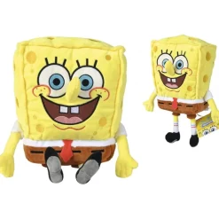 Simba - Bob Esponja - Peluche Bob Esponja 35cm, material suave y relleno reciclado ㅤ