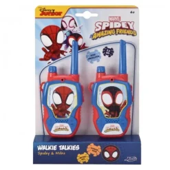 Simba - Walkie Talkie Spidey, 2 unidades con alcance de 100m ㅤ