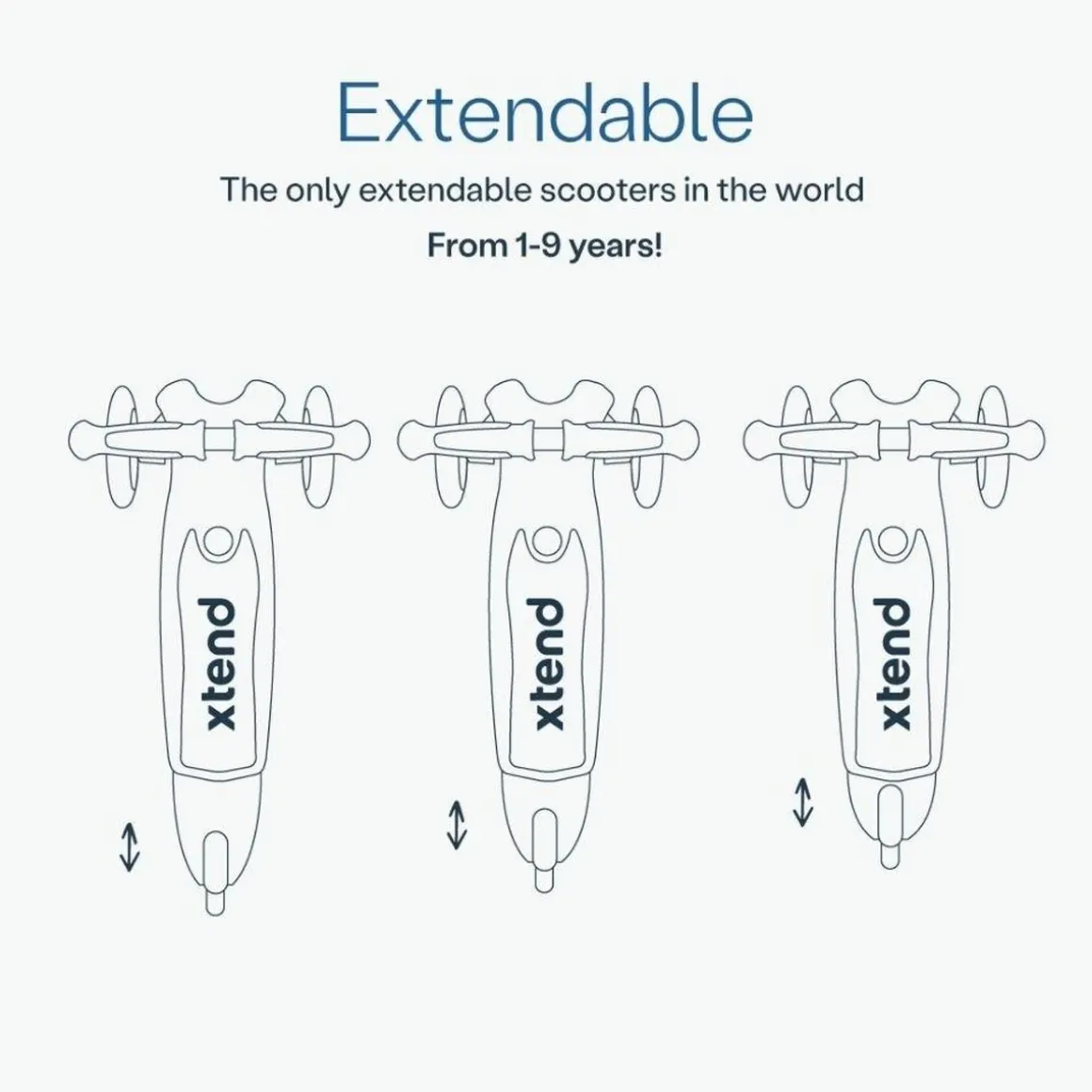 SmarTrike Xtend Mini+ Ocean Blue