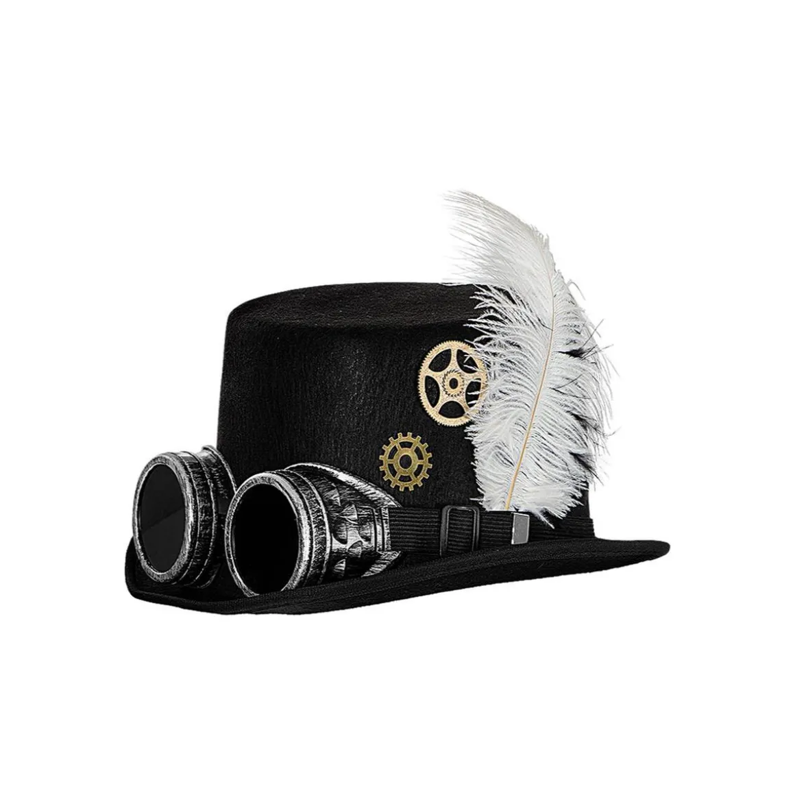 Sombrero de Steampunk con gafas