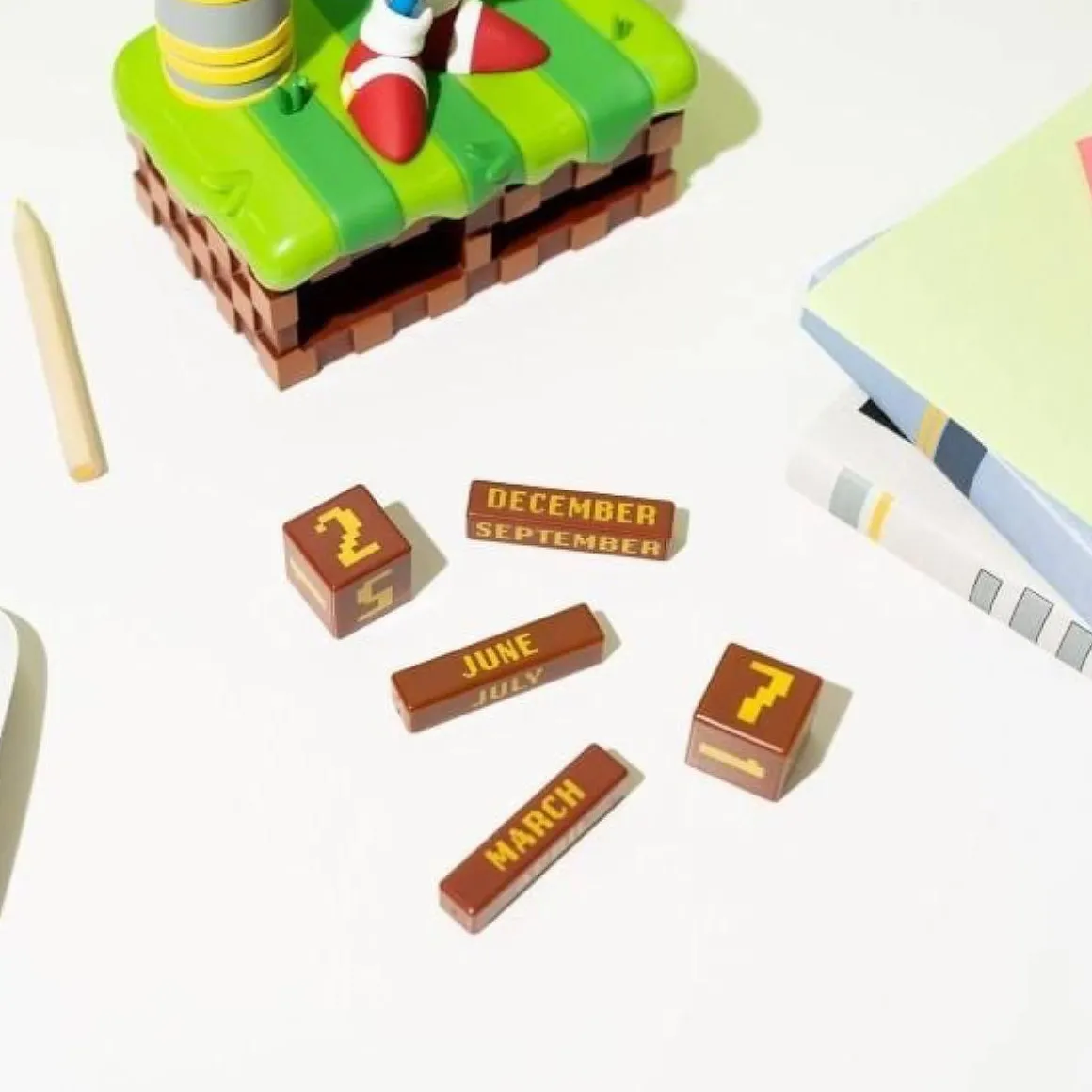 Sonic - Calendario Perpetuo 3D