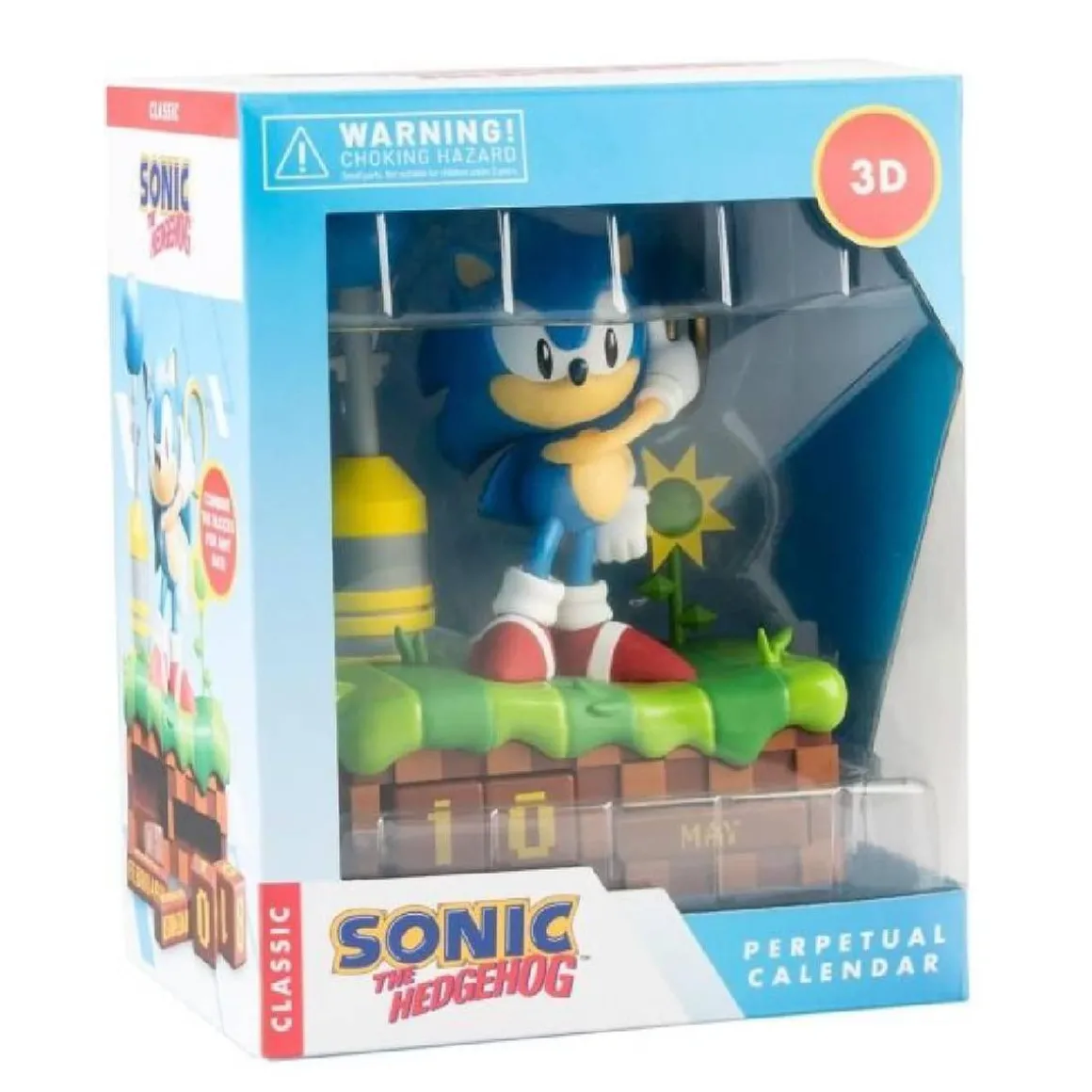 Sonic - Calendario Perpetuo 3D