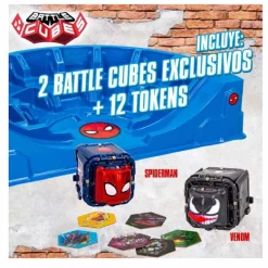 Spider-man - Battle cubes - Estadio de batallas con cubos de Spider-Man