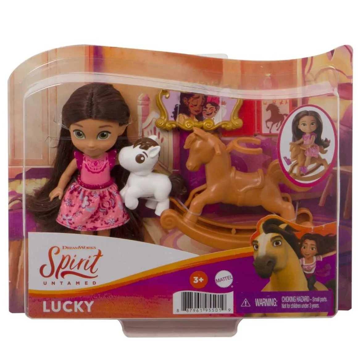 Spirit - Pack Little Lucky y caballo