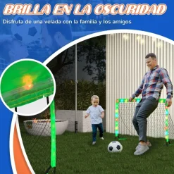 Sportnow - Juego de 2 porterías de fútbol