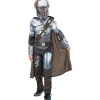 Star Wars - Disfraz ecológico de Mandalorian M (9-10 años)